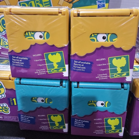 4 Little Big Bites Lot Series 1 By FurReal Blind Box Surprise Toys Hasbro 2017 - Picture 6 of 16